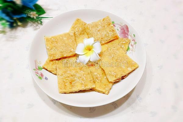 鸡蛋燕麦片煎饼