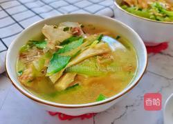 美味营养又减肥的黄瓜腐竹汤的做法图解7