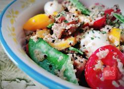 藜麦牛排蔬菜沙拉的做法图解5