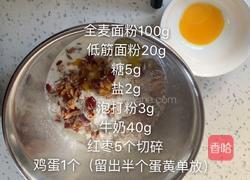 减肥也能吃的甜品❗️全麦红枣司康的做法图解1
