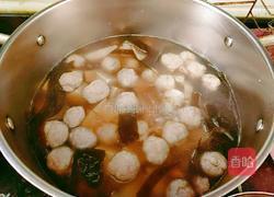 海带豆腐白萝卜肉丸汤的做法图解18
