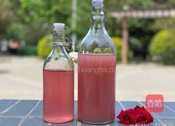 李子柒同款玫瑰米酒做法,味道不要太好喝啊的做法图解14