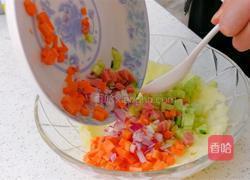 苦瓜酿土豆泥的做法图解6