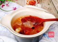 桃胶莲子银耳羹（美容养颜)的做法图解13