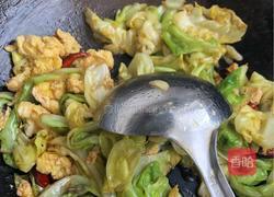 鸡蛋炒包菜的做法图解15