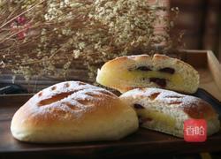 奶黄软欧包(提子液种)的做法图解1