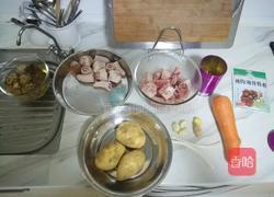 猪尾巴勾兔子的做法图解1