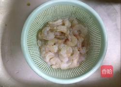 葱爆虾仁的做法图解4