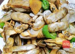 清炒蛏子的做法图解5