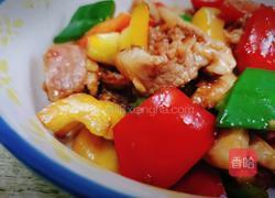 彩椒五花肉的做法图解3