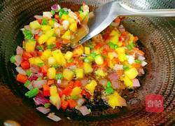 凤梨五彩炒饭的做法图解16