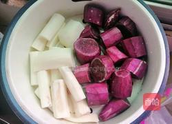 无忧糕（紫薯山药糕）的做法图解1