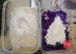 无忧糕（紫薯山药糕）的做法图解4