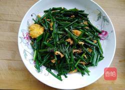 鸡蛋韭菜苔的做法图解5