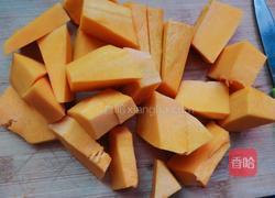 南瓜绿豆汤的做法图解2