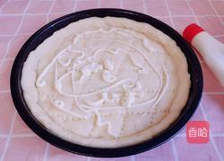 香蕉蜜豆披萨(自制披萨胚)的做法图解11