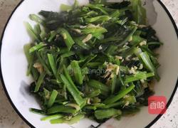 虾皮小白菜的做法图解8