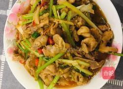 仔姜炒兔肉的做法图解6