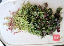 红叶菜炒鸡蛋的做法图解3