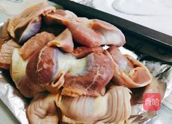 盐焗鸡胗的做法图解1