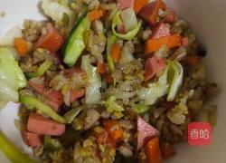 简易炒饭的做法图解4