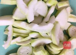 辣炒丝瓜瓠子的做法图解2