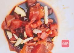 蒜毫土豆肉块的做法图解2