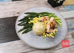 香煎爆汁鸡胸肉的做法图解5