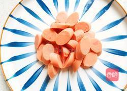 孜然火腿馒头丁的做法图解3