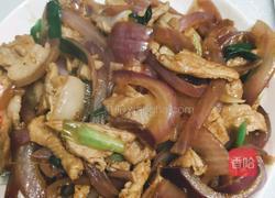 洋葱炒猪肉的做法图解6