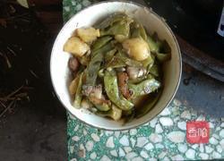 土豆豆角炖肉的做法图解5