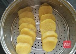 地瓜鸡蛋小饼的做法图解2