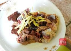 通菜炒肾球的做法图解1