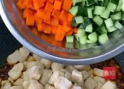 Illustration of how to make Kung Pao Chicken 6