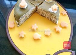 抹茶榴莲千层蛋糕的做法图解19