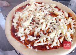意大利芝士牛肉pizza(空气炸锅版)的做法图解4
