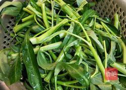 呛辣通菜的做法图解1