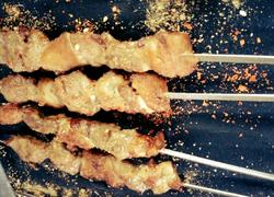 腌制烧烤羊肉串