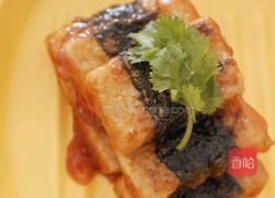 香蕉海苔豆腐的做法图解7