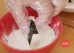 香蕉海苔豆腐的做法图解4