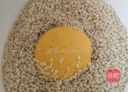 南瓜芝麻饼的做法图解5