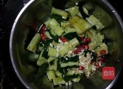 简单凉拌青瓜的做法图解5
