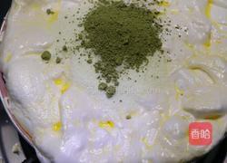 樱花抹茶雪花酥的做法图解5