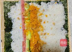 咸蛋黄寿司的做法图解5