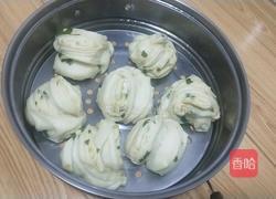 自制葱花花卷的做法图解10