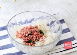 培根青菜烤饭团的做法图解4