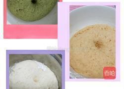 自制蔬菜汁花卷的做法图解4