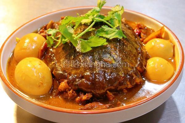 大厨教你不放任何香料红烧甲鱼