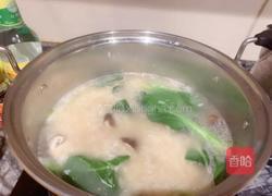 香菇青菜瘦肉粥的做法图解5