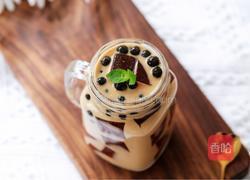 茶冻撞珍珠奶茶的做法图解15